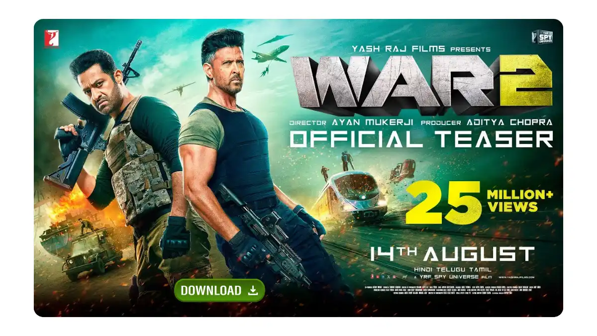 War 2 Teaser Review