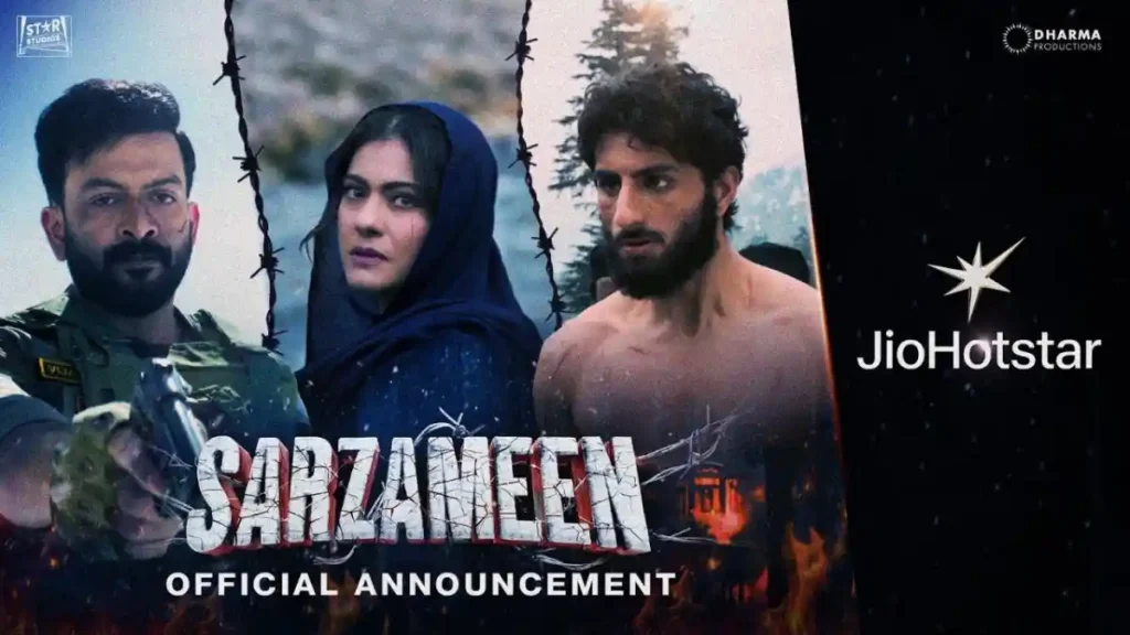 Sarzameen Movie 2025