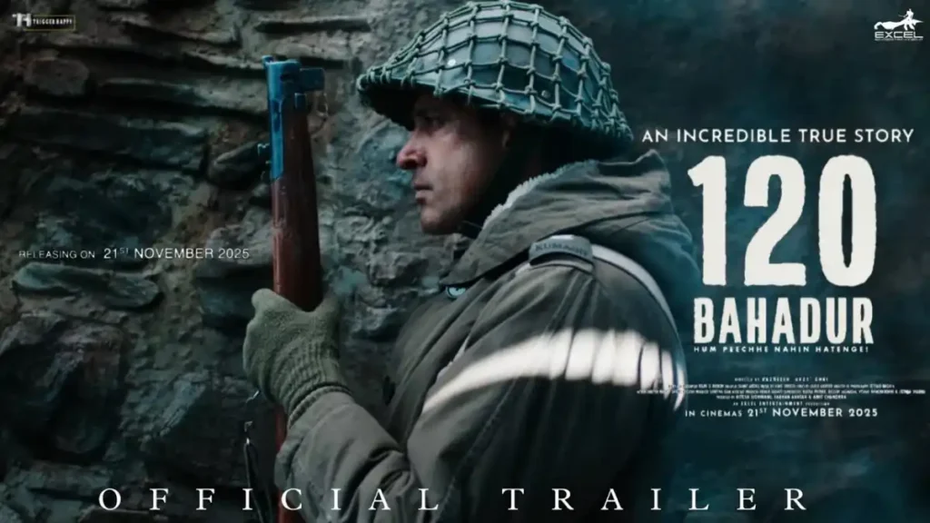120 Bahadur Movie Teaser Review – Farhan Akhtar’s Powerful War Story 2 120 Bahadur Movie Teaser