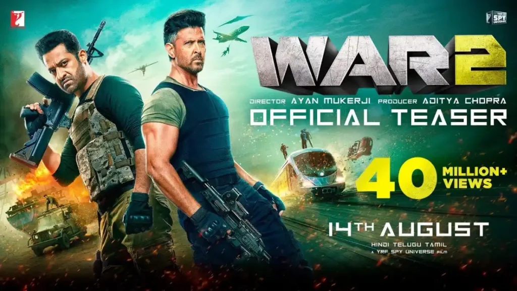 War 2 Movie Review– Action, Story and Hrithik Roshan Ka Dhamaka 2 War 2 Movie Review