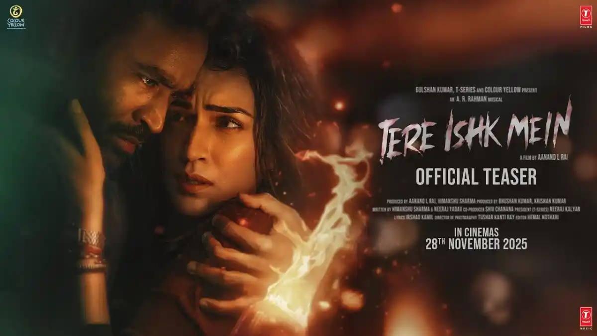TERE ISHK MEIN TEASER: A Glimpse of Intense Romance