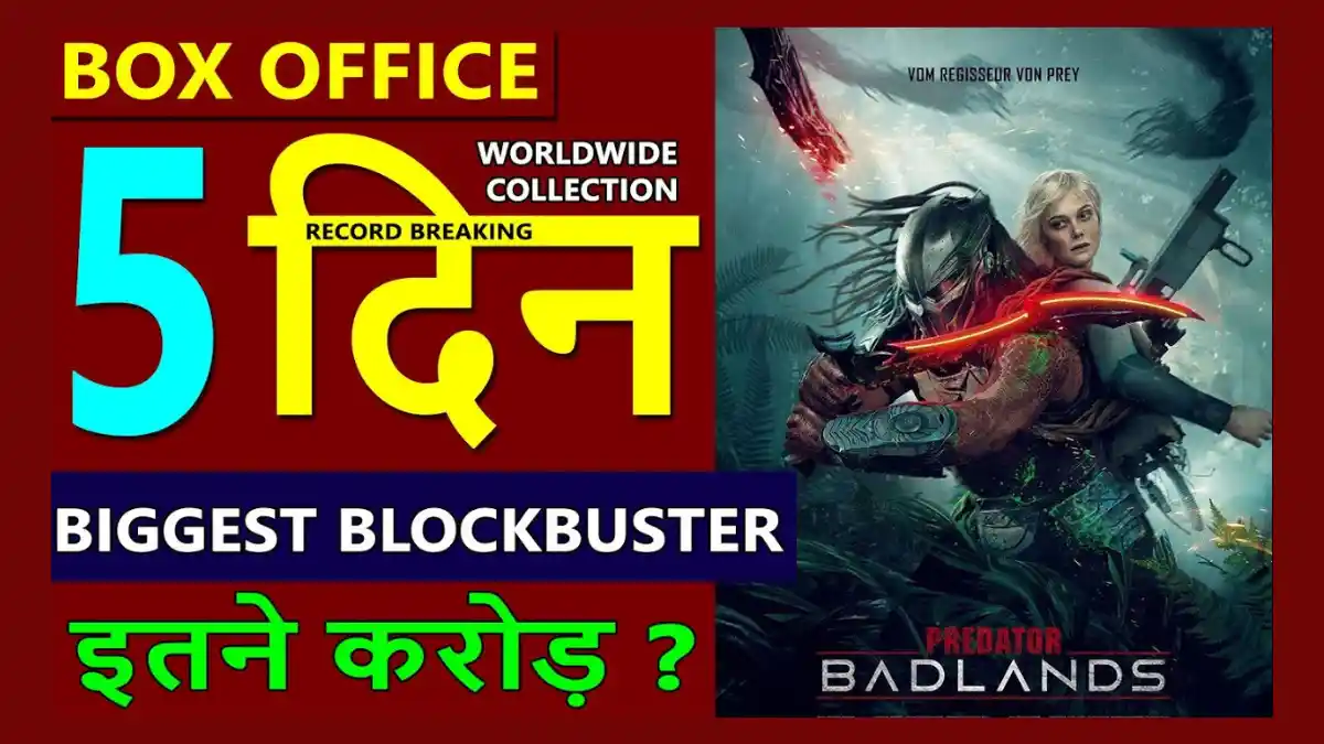 Predator Badlands Box Office Collection Day 5